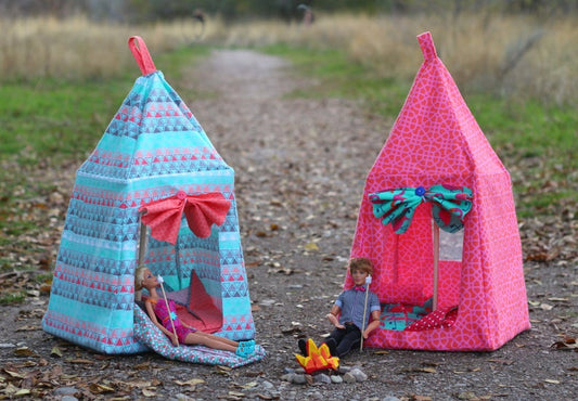 Doll tent (and sleeping bag) PATTERN
