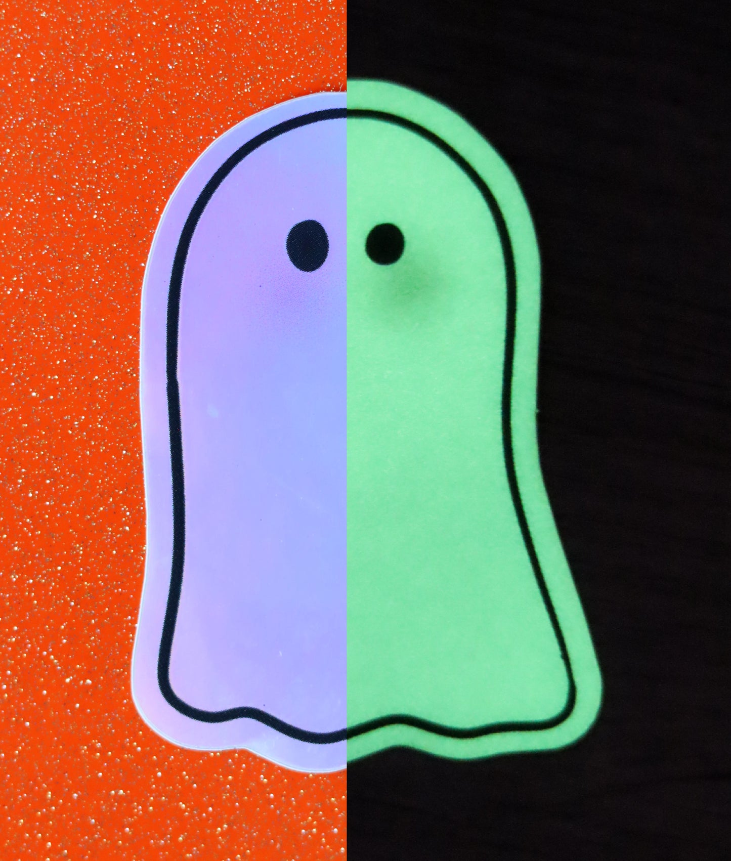 Glow in the Dark Ghost Sticker