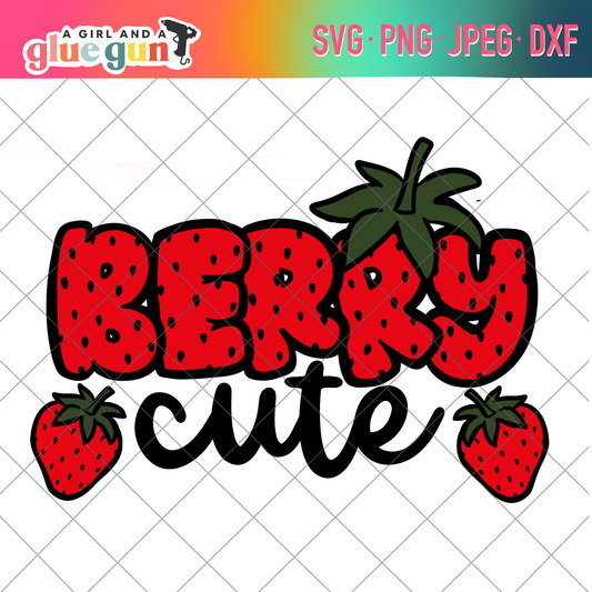 Berry Cute SVG cut file