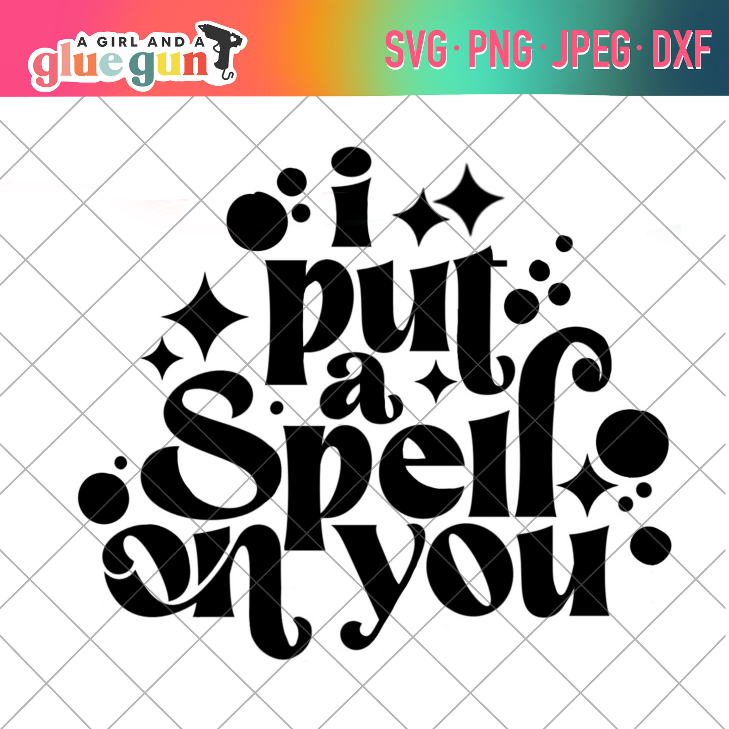 Put a spell on you SVG cut file