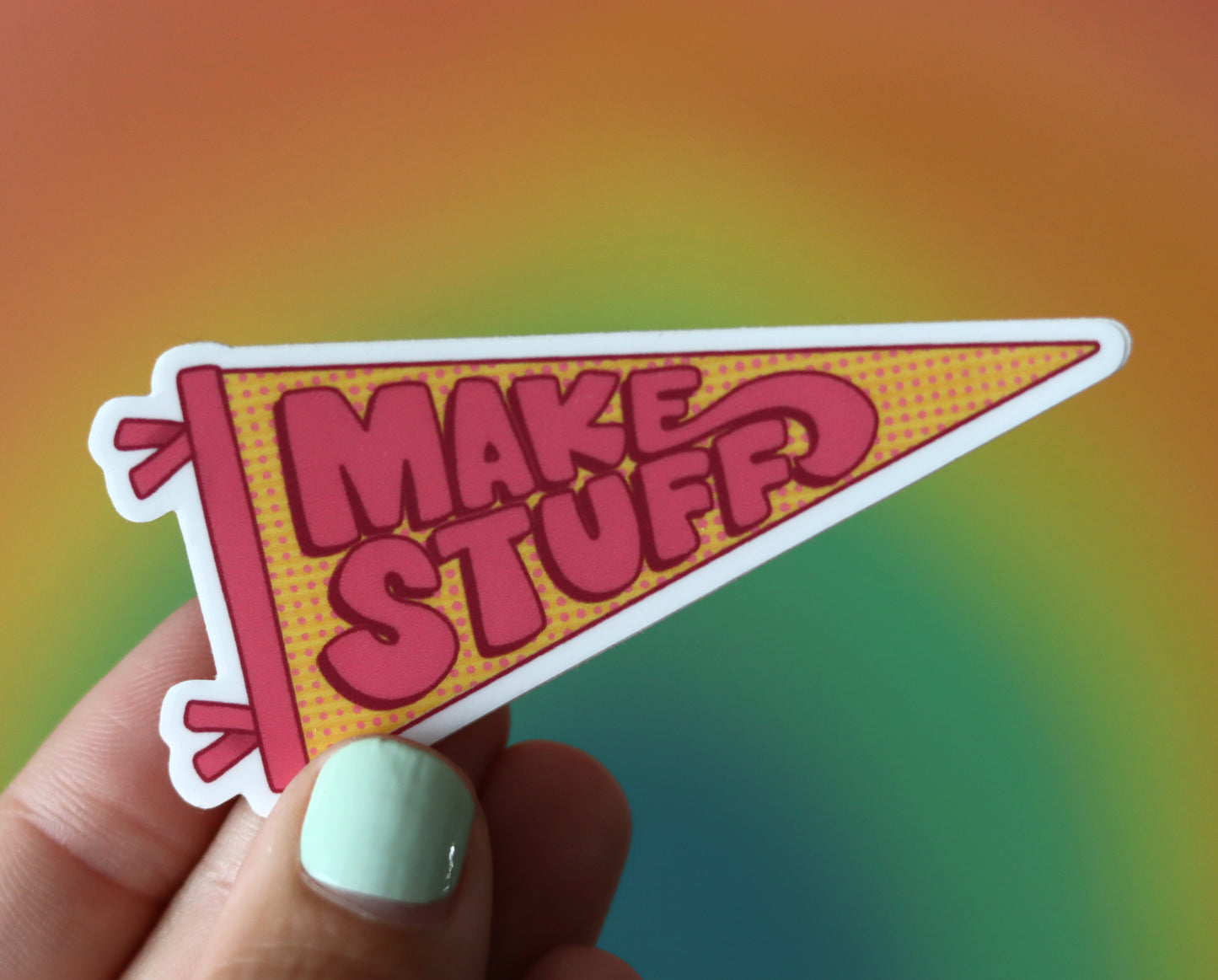 Make Stuff Banner Sticker