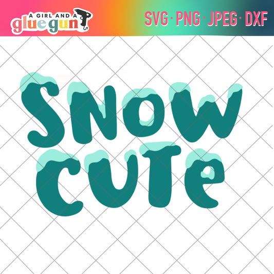 Snow Cute cut file