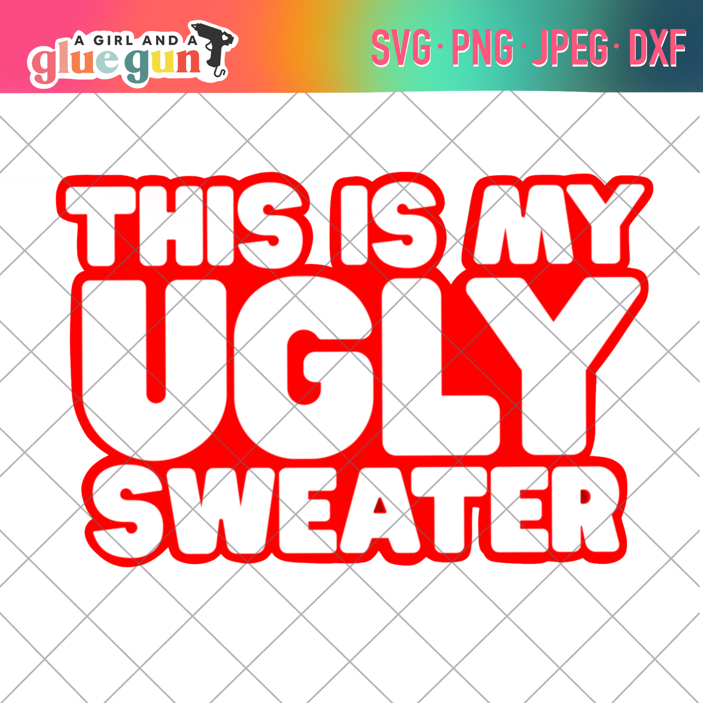 Ugly Sweater cut file