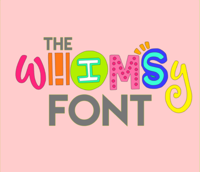 Whimsy font (mini bundle)